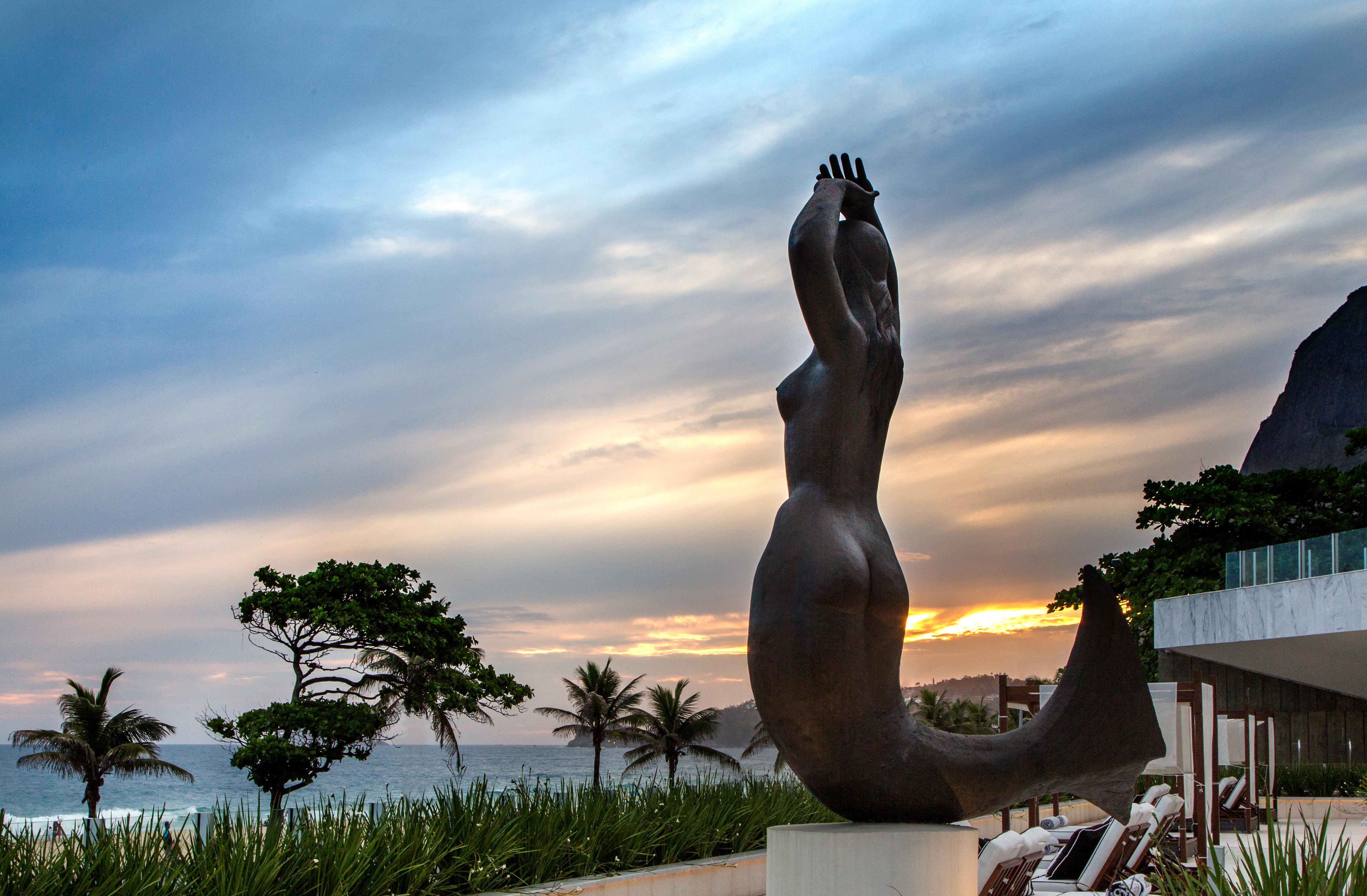 Hotel Nacional Rio De Janeiro - Oficial المظهر الخارجي الصورة The sculpture of the resort