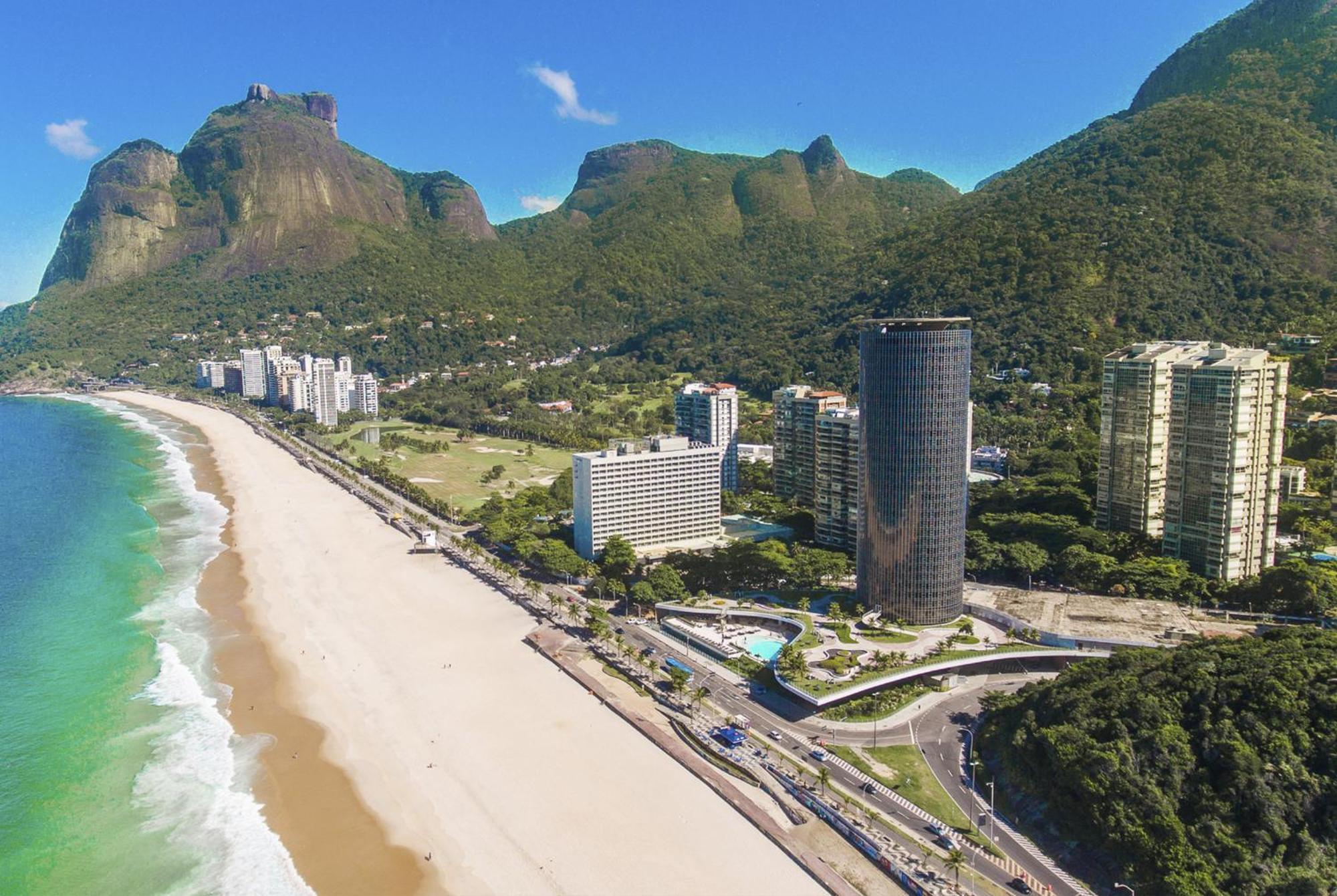 Hotel Nacional Rio De Janeiro - Oficial المظهر الخارجي الصورة The hotel (right) in 2016